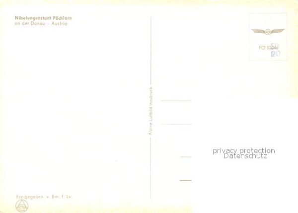 Poechlarn Nibelungenstadt Fliegeraufnahme – Bild 2