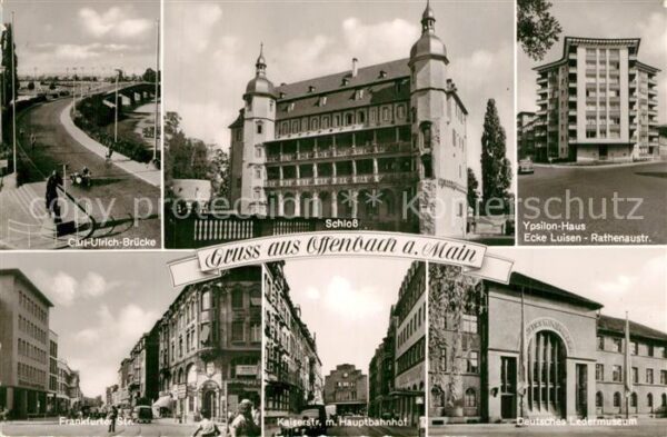 Offenbach Main Carl Ulrich Brücke Schloss Ypsilonhaus