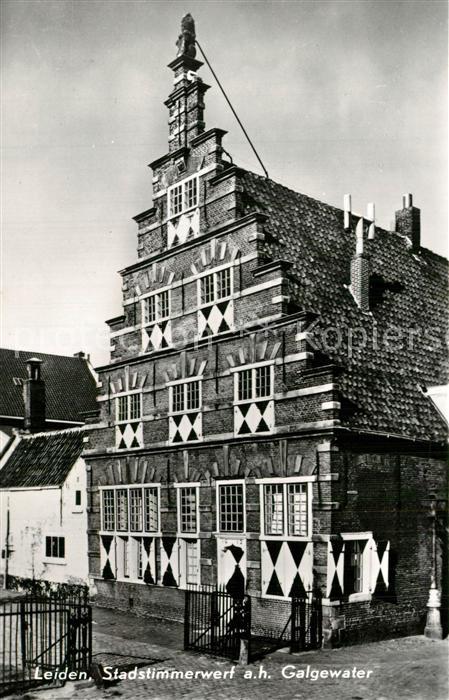 Leiden Stadstimmerwerf a. h. Galgewater Histor
