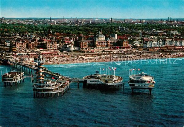Scheveningen Seebrücke Fliegeraufnahme