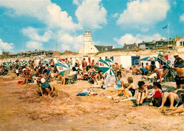 Katwijk aan Zee Strand nahe der alten Kirche