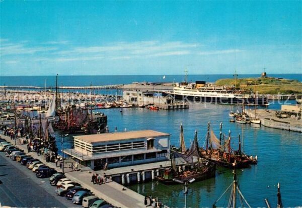 Ostende Oostende Hafeneinfahrt Yachtclub Fischerhafen