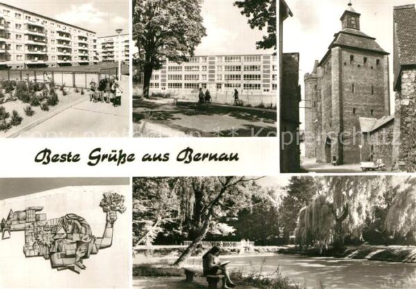 Bernau Berlin Wohnsiedlung Altstadt Stadtmauer Hunger