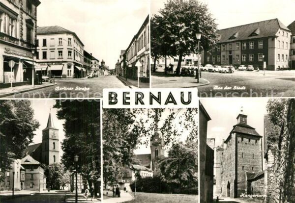Bernau Berlin Berliner Strasse Rat der Stadt Hungertu