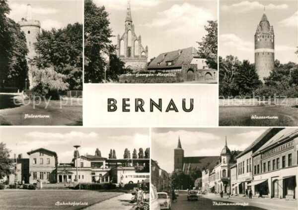 Bernau Berlin Pulverturm St. Georgen Hospital Wassert