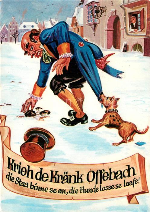 Offenbach Main Krieh de Kränk Offebach die Staa binne