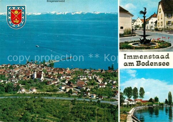 Immenstaad Bodensee Alpenblick Bregenzerwald Fliegeraufnahm