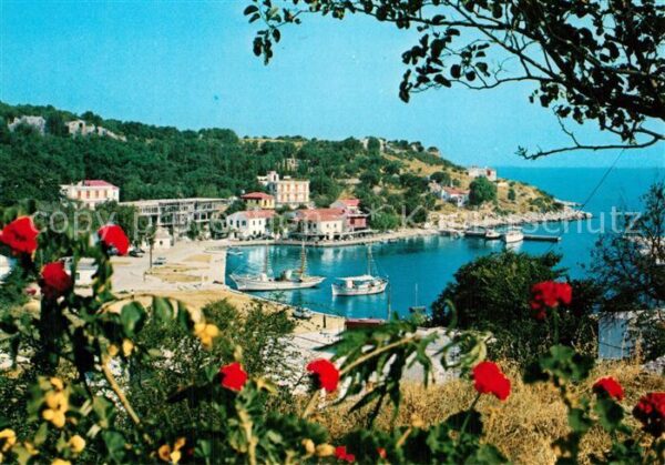 Kassiopi Panorama Hafen