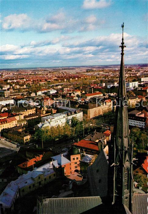 Uppsala View from the tower of the cathedral