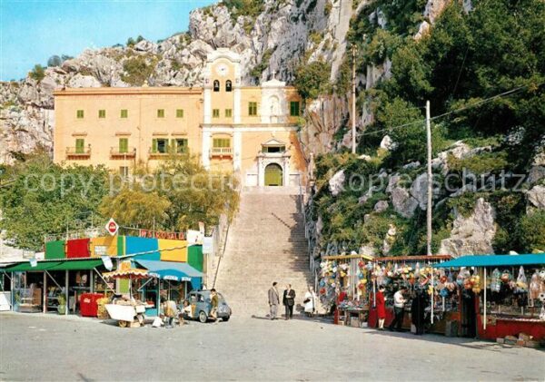 Monte Pellegrino Prospetto del Santuario e dell' Orfanot