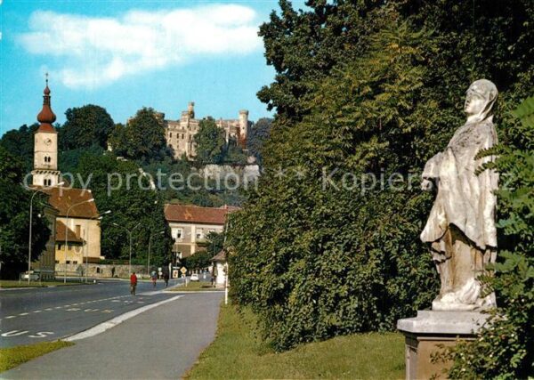 Wolfsberg Kaernten Ansicht mit Schloss Henckel von Donners