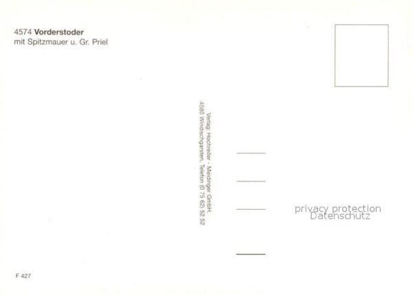 Vorderstoder Landschaftspanorama mit Spitzmauer und – Bild 2