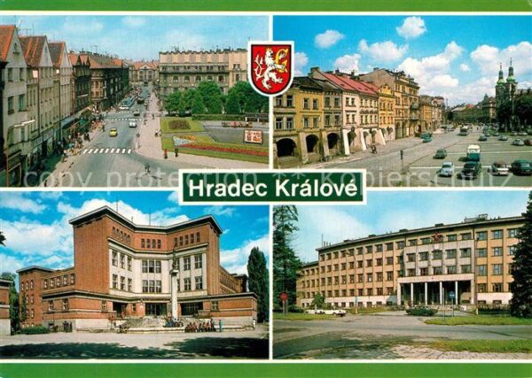 Kralovehradecko Hradec Kralove Namesti Miru s Celakovskeho ulici Zizko