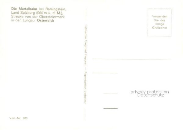 Ramingstein Murtalbahn Eisenbahn – Bild 2
