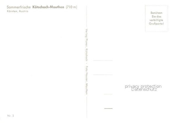 Koetschach-Mauthen Kaernten Ortsansicht mit Kirche Alpenpanorama So – Bild 2