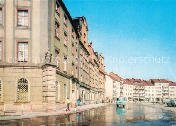 Nysa Fragment Rynku Marktplatz