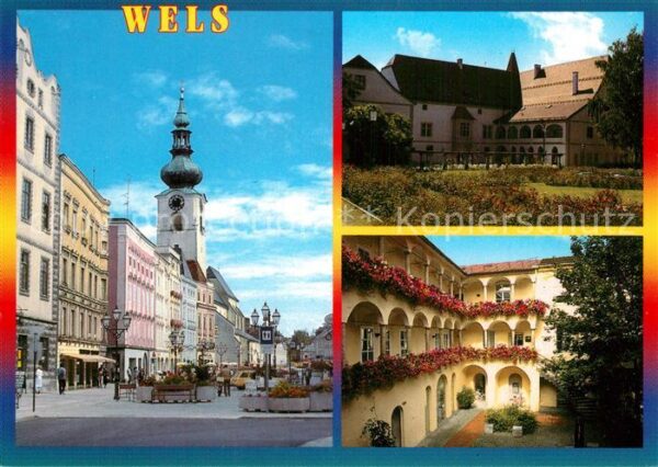 Wels Stadtplatz Burg Wels Haas Arkadenhof