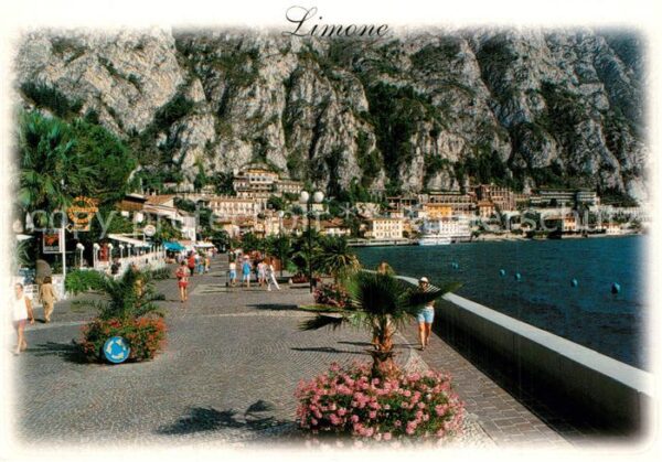 Limone sul Garda Uferpromenade Gardasee