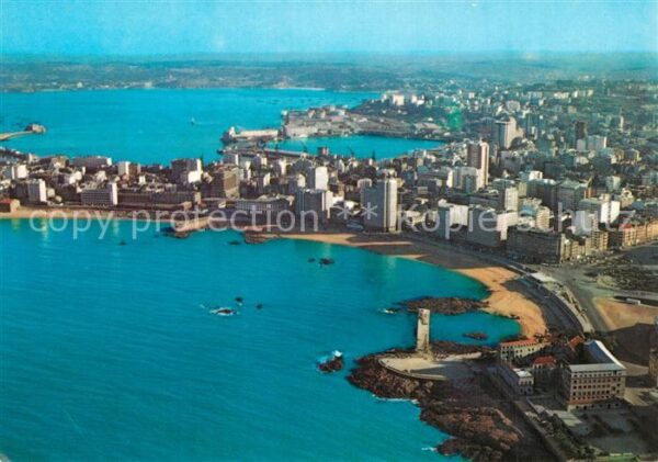 La Coruna Vista aérea