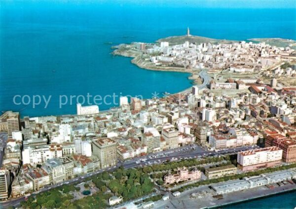 La Coruna Vista aérea