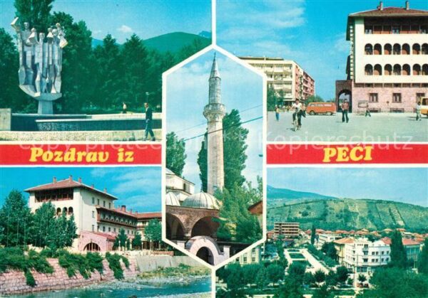 Pec Peja Stadtansichten Denkmal Moschee