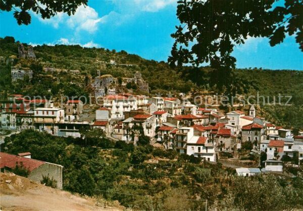Lamezia Terme Sankt Teodoro altes Stadtviertel Schlos