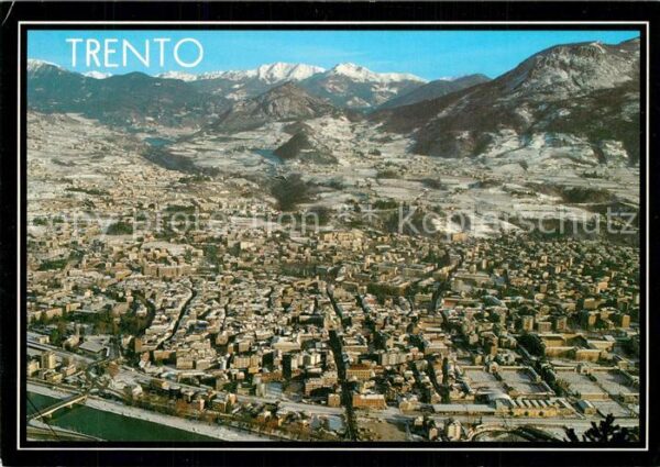 Trento Panorama con Costalta Cimirlo Chegul Mo