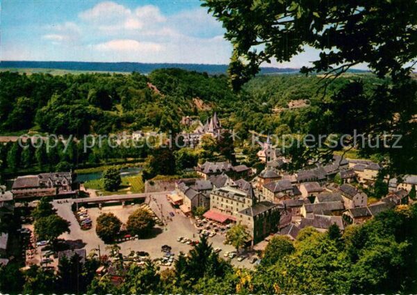 Durbuy Panorama de la plus petite ville du mon