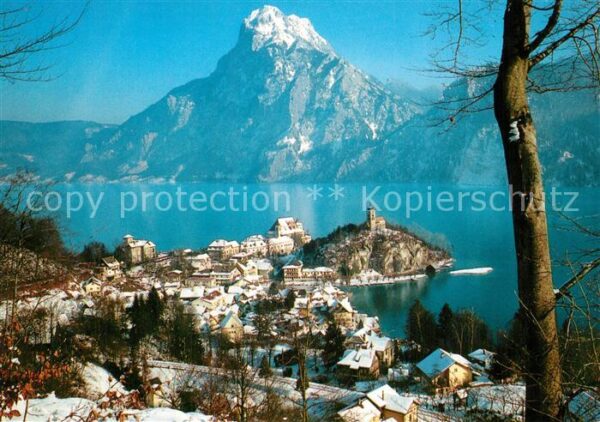 Traunkirchen Winterzauber am Traunsee Wallfahrtsort