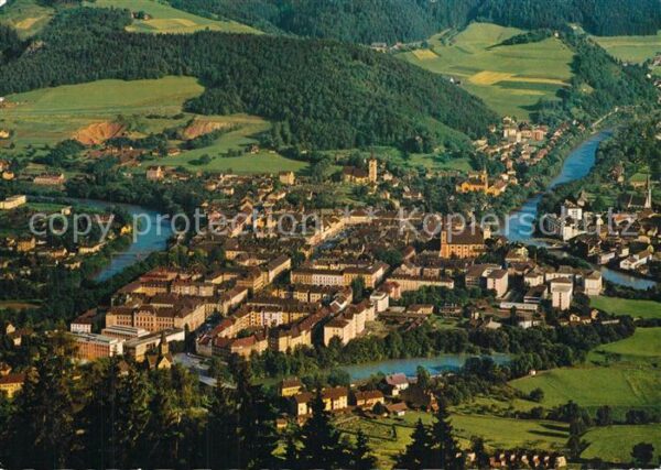 Leoben Panorama Blick ins Tal