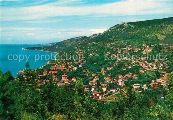 Trieste Panorama dal Faro della Vittoria con il