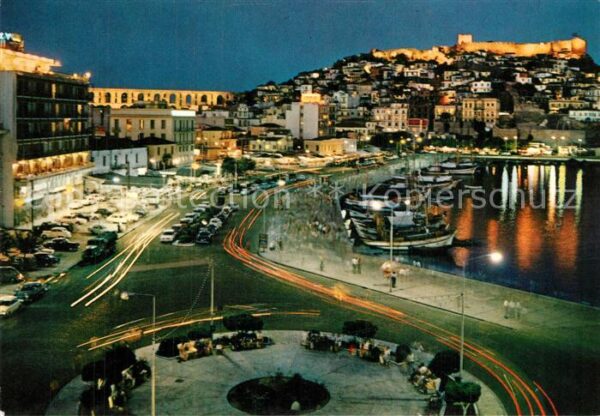 Cavala Kavala Le Quai la nuit
