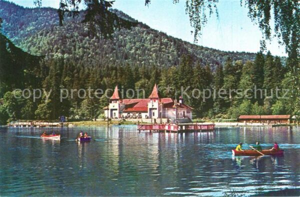 Baile Tusnad Lacul Ciucas See Bootfahren