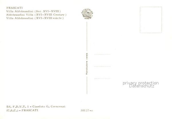Frascati Villa Aldobrandini – Bild 2