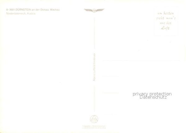 Duernstein Wachau Donautal Fliegeraufnahme – Bild 2