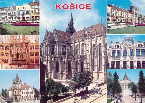 Kassa Kosice Kaschau Slovakia Sehenswürdigkeiten der Stadt Dom Palast
