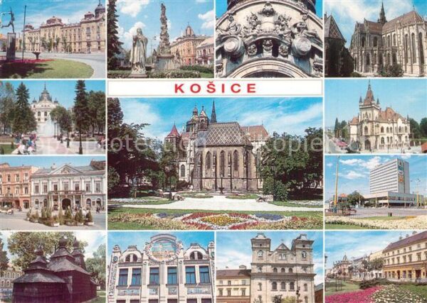 Kassa Kosice Kaschau Slovakia Sehenswürdigkeiten der Stadt