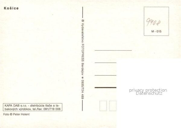 Kassa Kosice Kaschau Slovakia Sehenswürdigkeiten der Stadt – Bild 2