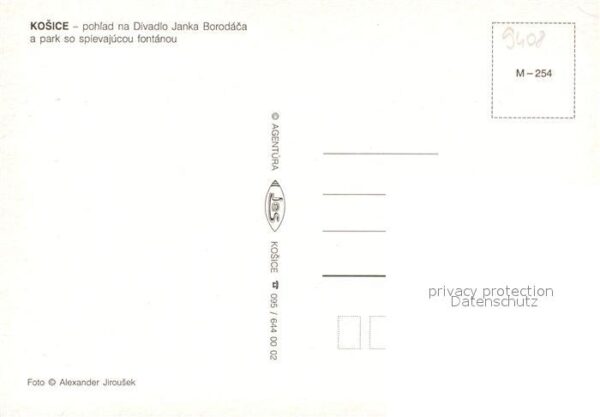 Kassa Kosice Kaschau Slovakia Divadlo Janka Borodaca Park Theater – Bild 2