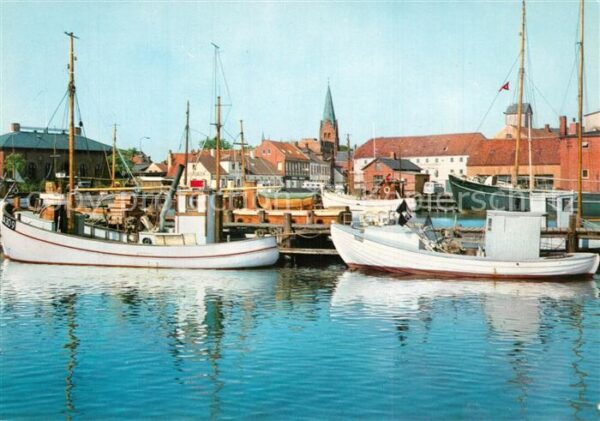 Nykobing Mors Havnen Hafen Fischkutter