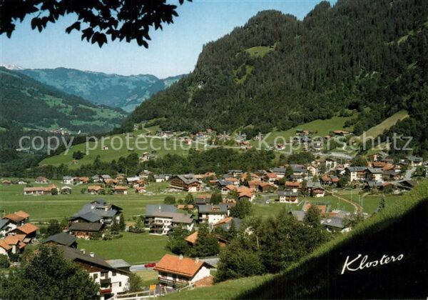 Klosters Dorf Panorama