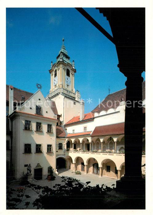 Bratislava Pressburg Pozsony Nadvorie Starej radnice Innenhof im alt