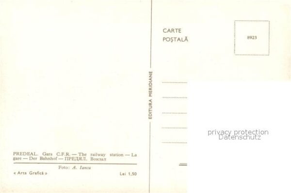 Predeal Gara C.F.R. Bahnhof – Bild 2
