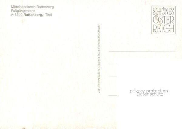Rattenberg Tirol Fussgängerzone Altstadt – Bild 2