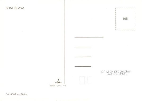 Bratislava Pressburg Pozsony Stadtansichten Kirchen Brücke – Bild 2