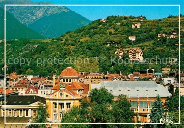 Merano Meran Panorama con il Casino