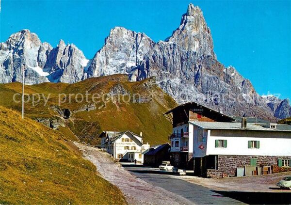 Passo Rolle Cimon della Pala Dolomiti Rollepass Geb