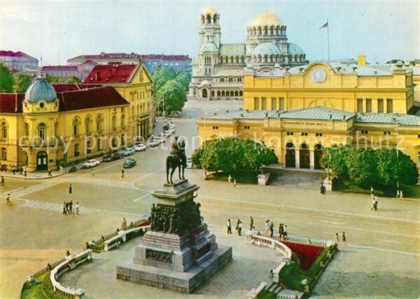 Sofia Sophia Platz Nardono Sobranie Denkmal Reiterst