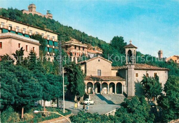San Marino Repubblica Türme Kirch der Kapuzinermönche