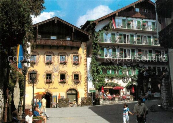 St Wolfgang Salzkammergut Marktplatz mit Lebzelterhaus Wallner un